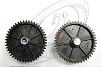 Шестерня Ротор, с металлическим валом, D=83 мм, d=14 мм