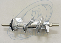 Шнек Moulinex, четырехгранник  (сторона 10 мм), L=154 мм, D=50 мм, код SS-193513